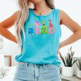 Reading Dinosaur T Rex Dino Book Lover Comfort Colors Tank Top Light Green Reading Dinosaur T Rex Dino Book Lover Comfort Colors Tank Top Light Green