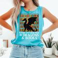 Reading Dragon Easily Distracted By Dragons And Books Comfort Colors Tank Top Light Green Reading Dragon Easily Distracted By Dragons And Books Comfort Colors Tank Top Light Green