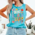 In My Reading Era Books Lovers Men Women Kids Comfort Colors Tank Top Light Green