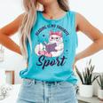Reading Is My Favorite Sport Saying Cat And Book Lover Comfort Colors Tank Top Light Green Reading Is My Favorite Sport Saying Cat And Book Lover Comfort Colors Tank Top Light Green