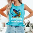 Reading Lover Easily Distracted By Dragons And Books Dragon Comfort Colors Tank Top Light Green