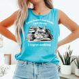 Retro I Stay Home I Read Books I Pet My Cat I Regret Nothing Comfort Colors Tank Top Light Green Retro I Stay Home I Read Books I Pet My Cat I Regret Nothing Comfort Colors Tank Top Light Green