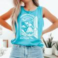 Retro Trendy Bookish Book Lover Reading Quotes Leaving Reality Entering Fiction -Adults Small Short Sleeve T-Shirt Comfort Colors Tank Top Light Green