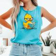 Rubber Duck Reading Book Reader Books Rubber Duckie Comfort Colors Tank Top Light Green Rubber Duck Reading Book Reader Books Rubber Duckie Comfort Colors Tank Top Light Green