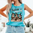 Salem Book Club Bookish Halloween Retro Salem Witch Book Comfort Colors Tank Top Light Green Salem Book Club Bookish Halloween Retro Salem Witch Book Comfort Colors Tank Top Light Green