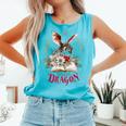 Santa's Favorite Book Dragon Christmas Magic Comfort Colors Tank Top Light Green Santa's Favorite Book Dragon Christmas Magic Comfort Colors Tank Top Light Green