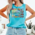 Say Gay Protect Trans Kids Read Banned Books LGBTQ Gay Pride Comfort Colors Tank Top Light Green