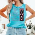 Saying Psychological Thriller Book Reader Lover Comfort Colors Tank Top Light Green