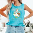 Silly Goose Book Club Member Reading Lover Comfort Colors Tank Top Light Green