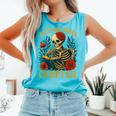 Skeleton Read Book Just One More Chapter Floral Book Lover Comfort Colors Tank Top Light Green Skeleton Read Book Just One More Chapter Floral Book Lover Comfort Colors Tank Top Light Green