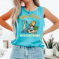 Smut Reader Book Romance Good That Girls Read Dirty Books Comfort Colors Tank Top Light Green