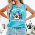 Snow Many Books Snow Little Time Snowman Reading Book Comfort Colors Tank Top Light Green Snow Many Books Snow Little Time Snowman Reading Book Comfort Colors Tank Top Light Green
