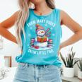 Snowman Reading Snow Many Books Snow Little Time Winter Comfort Colors Tank Top Light Green Snowman Reading Snow Many Books Snow Little Time Winter Comfort Colors Tank Top Light Green