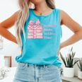 So Many Books Little Time Book Lover Teacher Librarian Comfort Colors Tank Top Light Green So Many Books Little Time Book Lover Teacher Librarian Comfort Colors Tank Top Light Green
