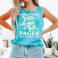 Spread Those Pages Like A Good Girl Shirt Smutty Spicy Book Comfort Colors Tank Top Light Green