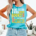 I Like To Stay In Bed And Read Books It's Too Peopley Outsid Comfort Colors Tank Top Light Green I Like To Stay In Bed And Read Books It's Too Peopley Outsid Comfort Colors Tank Top Light Green