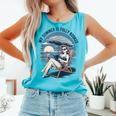My Summer Is Fully Booked Fun Girls Summer Book Lovers Comfort Colors Tank Top Light Green