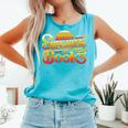 Sunshine & Books For Bookworm Summer Reading Comfort Colors Tank Top Light Green Sunshine & Books For Bookworm Summer Reading Comfort Colors Tank Top Light Green
