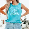 Support Your Local Library Book Reading Books Comfort Colors Tank Top Light Green Support Your Local Library Book Reading Books Comfort Colors Tank Top Light Green