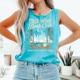 Tired Moms Book Club Coffee Chaos Chapters Book Lover Comfort Colors Tank Top Light Green Tired Moms Book Club Coffee Chaos Chapters Book Lover Comfort Colors Tank Top Light Green