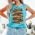 History Books Dream Like Martin Quote Black History Mo Comfort Colors Tank Top Light Green