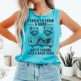 I Tried To Form Gang But It Turned Into A Book Club Raccoon Comfort Colors Tank Top Light Green
