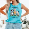 I Tried To Form A Gang But It Turned Into A Book-Club Reader Comfort Colors Tank Top Light Green