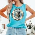 Tsundoku Club Book Lovers Bibliophile Booktok Reading Comfort Colors Tank Top Light Green