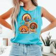 Turkey Read Books Reading Fall Thanksgiving Teacher Comfort Colors Tank Top Light Green Turkey Read Books Reading Fall Thanksgiving Teacher Comfort Colors Tank Top Light Green