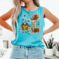 Turkey Reading Books Fall Librarian Book Lover Teacher Kids Comfort Colors Tank Top Light Green Turkey Reading Books Fall Librarian Book Lover Teacher Kids Comfort Colors Tank Top Light Green
