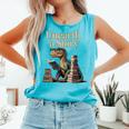 Unearth A Story Dinosaur Reading a Library Book Comfort Colors Tank Top Light Green Unearth A Story Dinosaur Reading a Library Book Comfort Colors Tank Top Light Green