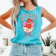 Valentines Book Lover Forget The Flowers And Buy Me Books Comfort Colors Tank Top Light Green