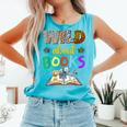 Wild About Reading Books Reader Bookworm Animals Book Lover Comfort Colors Tank Top Light Green Wild About Reading Books Reader Bookworm Animals Book Lover Comfort Colors Tank Top Light Green