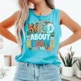 Wild About Reading Zoo Animals Books Reader Lover Comfort Colors Tank Top Light Green