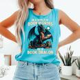 In a World Of Bookworms Be a Book Dragon Reading Comfort Colors Tank Top Light Green In a World Of Bookworms Be a Book Dragon Reading Comfort Colors Tank Top Light Green