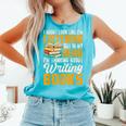 Writer Book Published Author Writers Men Women Comfort Colors Tank Top Light Green Writer Book Published Author Writers Men Women Comfort Colors Tank Top Light Green
