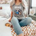 Animals Raccoon Reading Book Librarian Across America Kids Comfort Colors Tank Top Butter