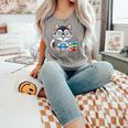 Book Lover Reading Husky Dog Comfort Colors Tank Top Butter