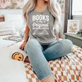 Books The Original Handheld Device Book Reading Comfort Colors Tank Top Butter Books The Original Handheld Device Book Reading Comfort Colors Tank Top Butter