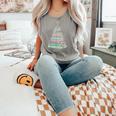 Cute Bookmas Christmas Book Tree Book Lover Teacher Comfort Colors Tank Top Butter