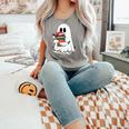 Cute Ghost Holding Books Bookish Christmas Comfort Colors Tank Top Butter Cute Ghost Holding Books Bookish Christmas Comfort Colors Tank Top Butter