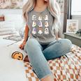Cute Ghost Reading Books Teacher Halloween Reading Men Women Kids Comfort Colors Tank Top Butter