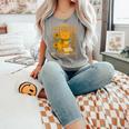 Easily Distracted By Cats And Books Cute Cat Book Lover Comfort Colors Tank Top Butter