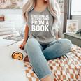 Emotionally Recovering From A Book Comfort Colors Tank Top Butter