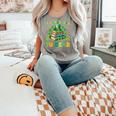 Goods Luck Read Librarian Book Patrick Days Shamrock Clover Comfort Colors Tank Top Butter