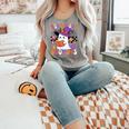 Read More Books Ghost Reading Book Teacher Halloween Comfort Colors Tank Top Butter