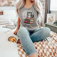 Retro I Just Want To Read Books And Pet Cats Cat For Men Women Kids Comfort Colors Tank Top Butter