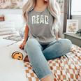 Retro Read Floral Reading Bookworm Librarian Book Lover Comfort Colors Tank Top Butter Retro Read Floral Reading Bookworm Librarian Book Lover Comfort Colors Tank Top Butter