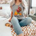 Turkey Reading Books Fall Thanksgiving Teacher Book Comfort Colors Tank Top Butter Turkey Reading Books Fall Thanksgiving Teacher Book Comfort Colors Tank Top Butter