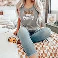 Wild About Reading Books Reader Lover Bookworm Leopard Print Comfort Colors Tank Top Butter